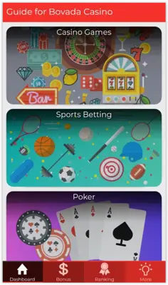 Guide for Bovada Casino android App screenshot 0